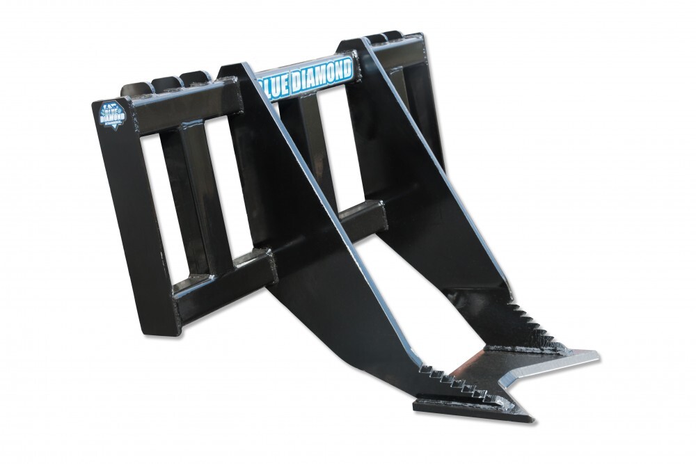 Blue Diamond Skid Steer Attachments Tree Grubber