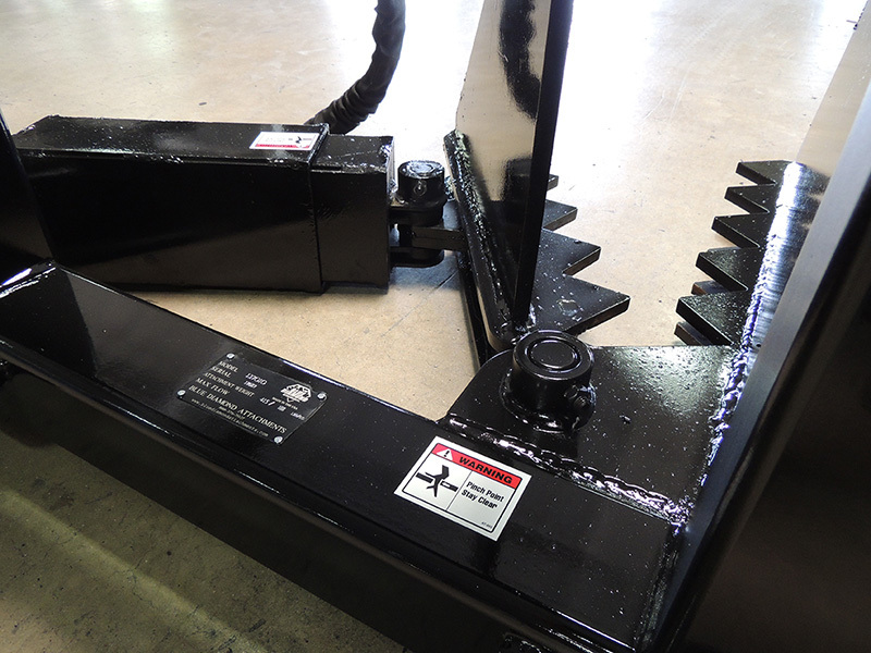 Blue Diamond Skid Steer Attachments Tree Puller Gallery 4