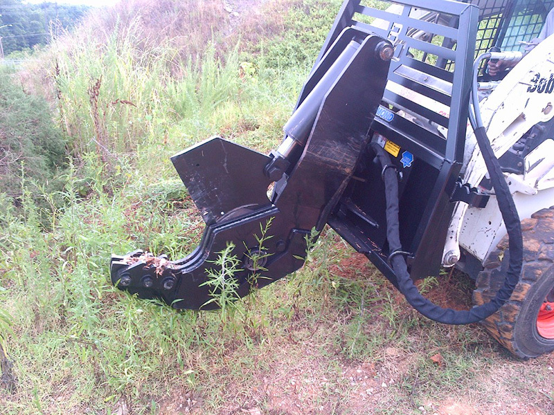 Blue Diamond Skid Steer Attachments Tree Shear Gallery 6