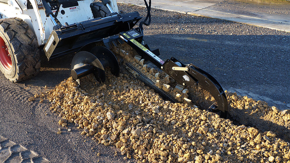 Blue Diamond Skid Steer Attachments Trencher Gallery 1