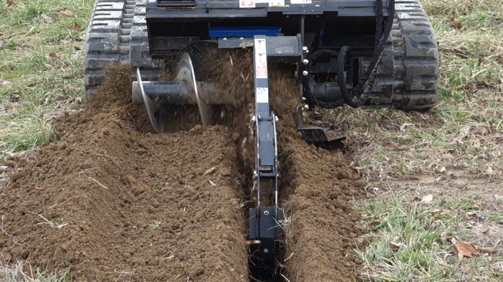 Blue Diamond Skid Steer Attachments Trencher Gallery 2