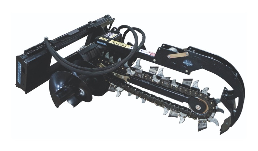 Blue Diamond Skid Steer Attachments Trencher