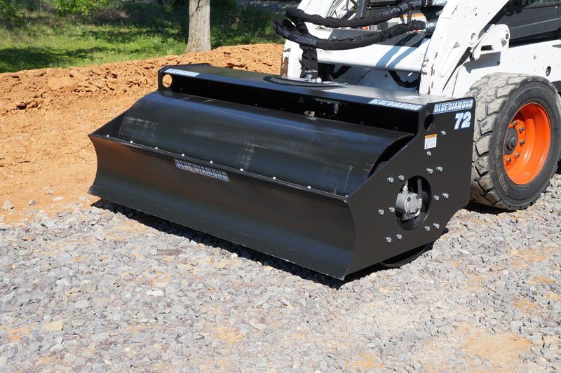 Blue Diamond Vibratory Roller Skid Steer Attachments Gallery 1