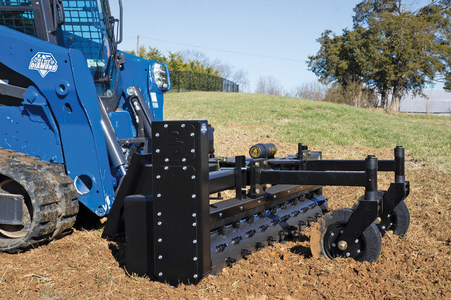Blue Diamond Attachments Power Rakes (Harley Rakes)