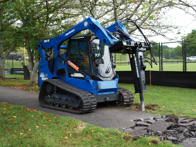 Skid Steer Hydraulic Breaker Asphalt BDA