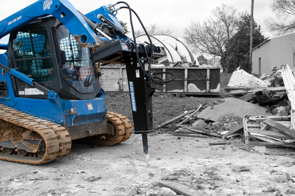 Skid Steer Hydraulic Breaker BDA