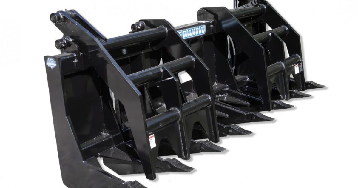 Blue Diamond Grapple Rake 72-Inch grapples