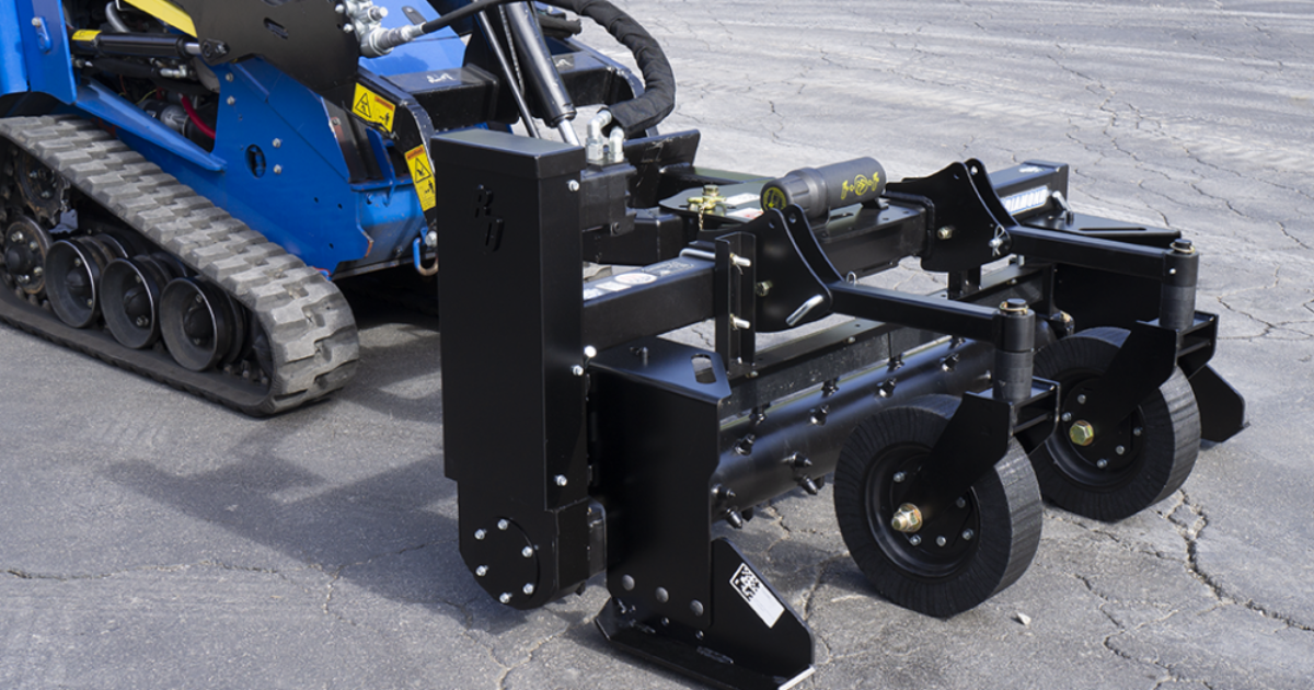 Blue Diamond® Power Rake – Heavy Duty | Mini Skid Steer Soil ...