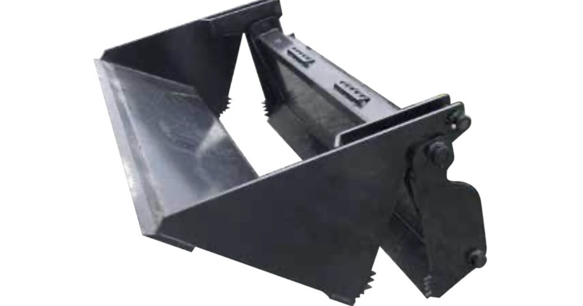 【専用】object Skid Steer 4-in-1 Bucket | Heavy-Duty Combination Bucket | Blue
