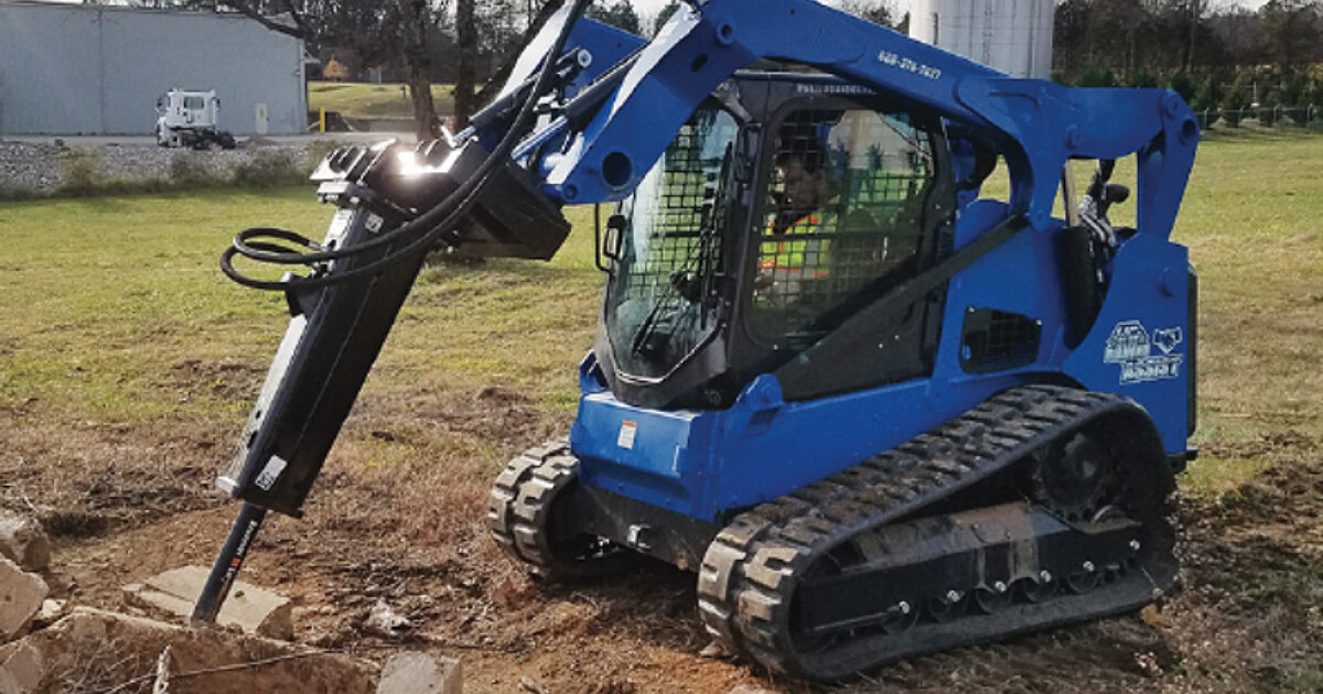 Blue Diamond Skid Steer Hydraulic Breaker hydraulic-breakers