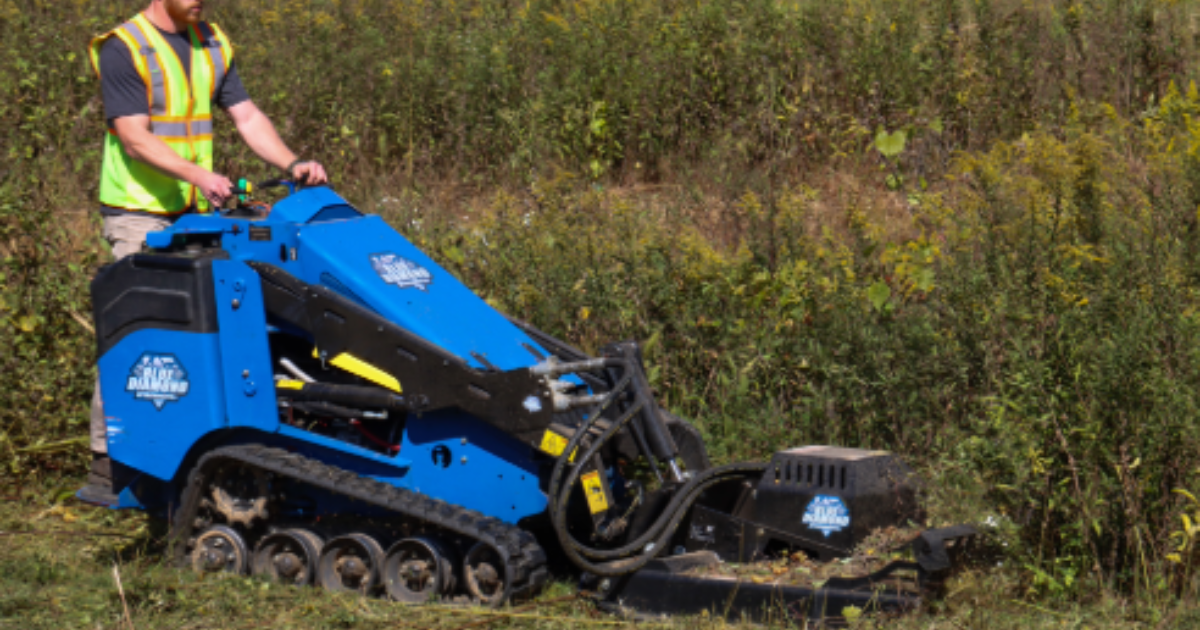 Mini Skid Steer Open Front Brush Cutter | 42