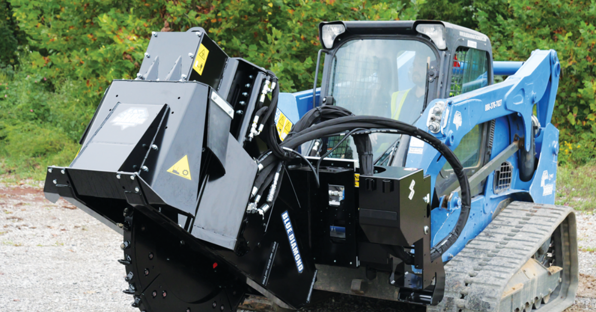 Concrete & Asphalt Applications | Blue Diamond Attachments