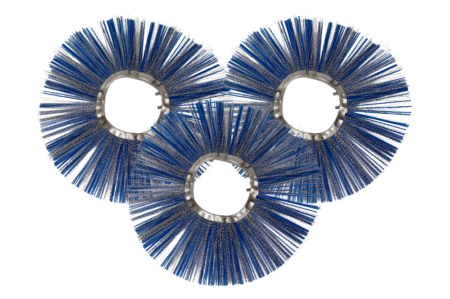 Poly Steel Broom Wafer Kit Blue Diamond