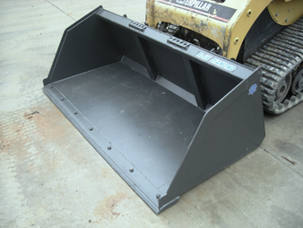 Mini snow and mulch bucket