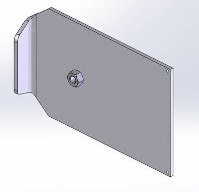 HD MATERIAL SPREADER SLIDE GATE FOR 18 CU FT UNITS