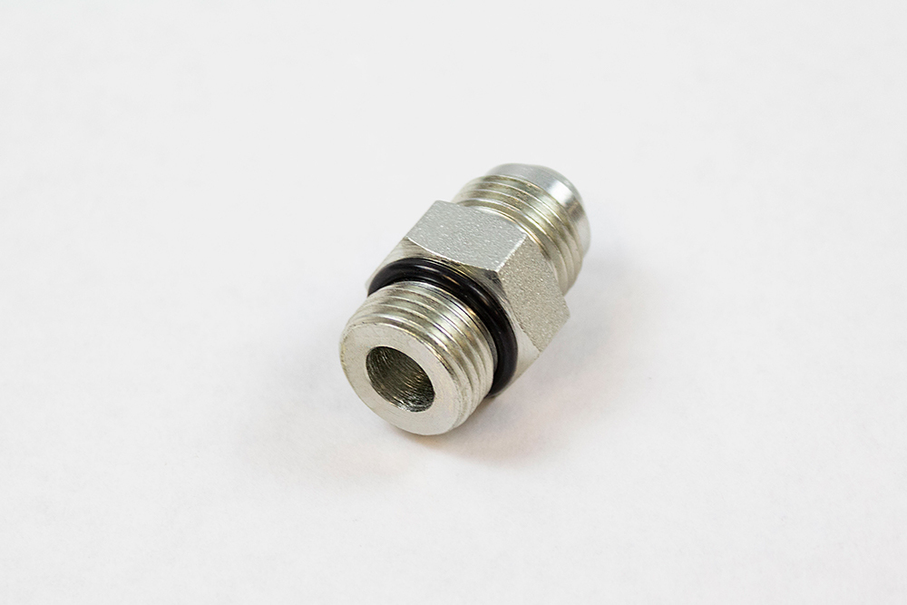 295010 M08 JIC M08 ORB Hydraulic Straight Fitting Male 8 JIC x Male 8 Oring Boss WEBREADY 3