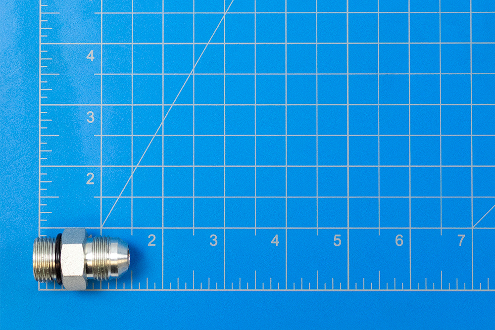 295010 M08 JIC M08 ORB Hydraulic Straight Fitting Male 8 JIC x Male 8 Oring Boss WEBREADY 4