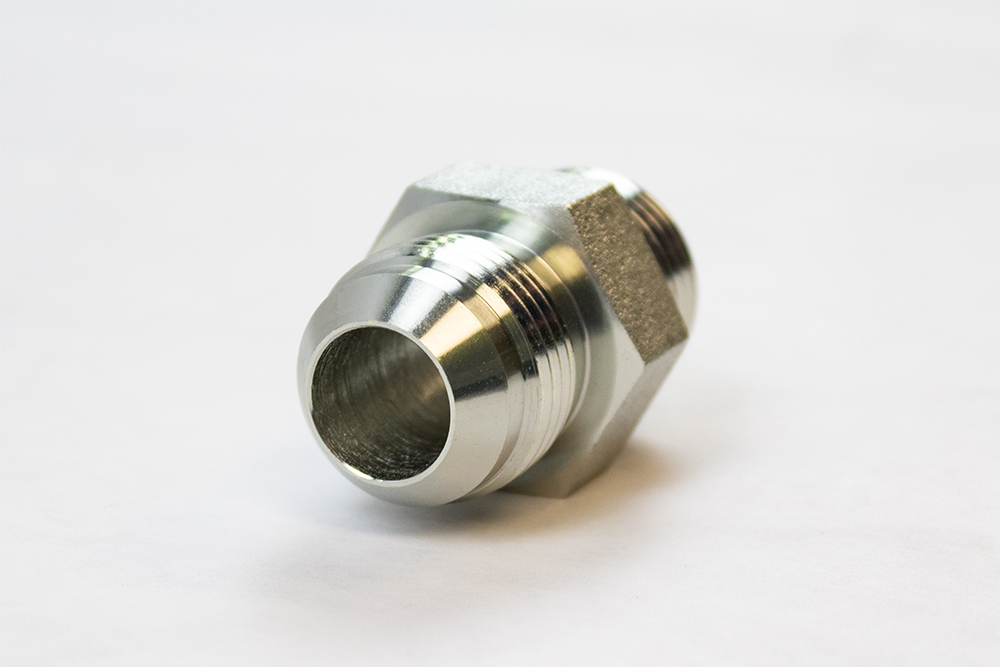 295010 M12 JIC M12 ORB Hydraulic Straight Fitting Male 12 JIC x Male 12 Oring Boss WEBREADY 2