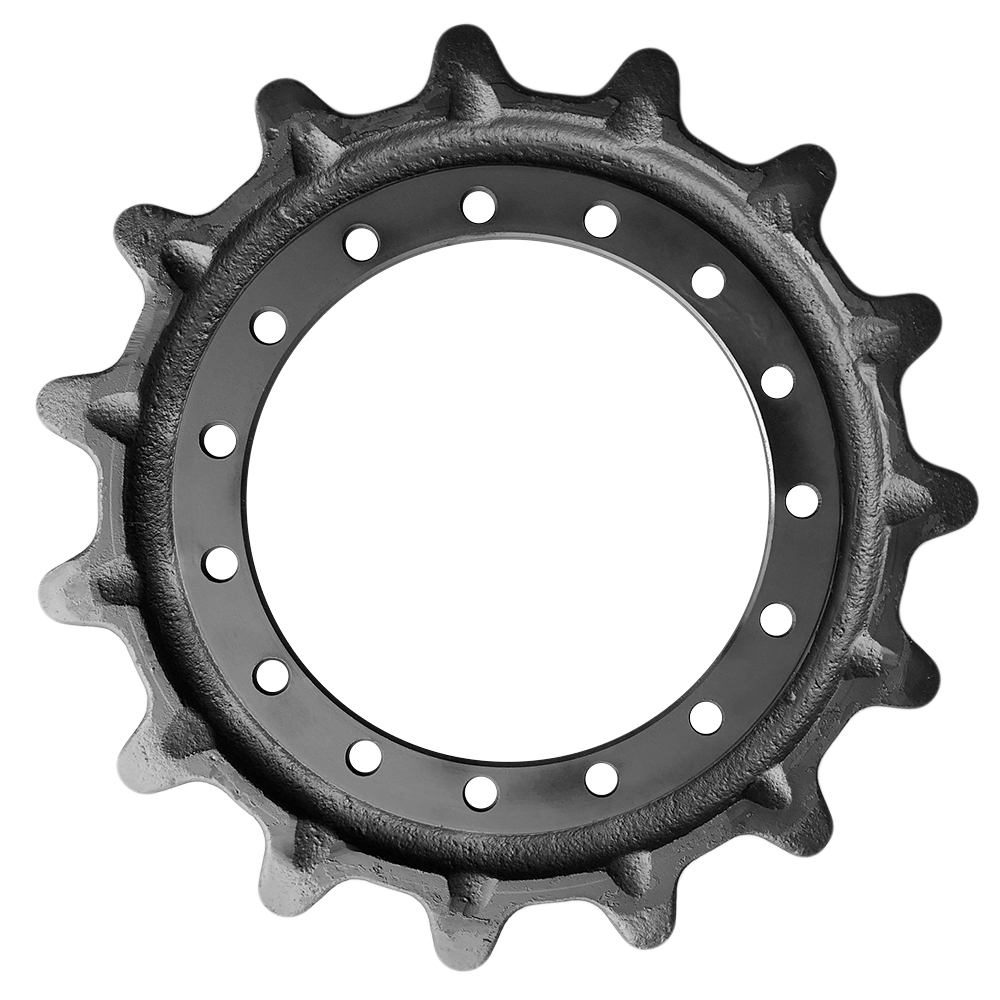 UNDERCARRIAGE SPROCKET (15 BOLT X 15 TEETH) VERIFY SERIAL NUMBER BUT COMMONLY FITS BOBCAT T450 T550 & T590