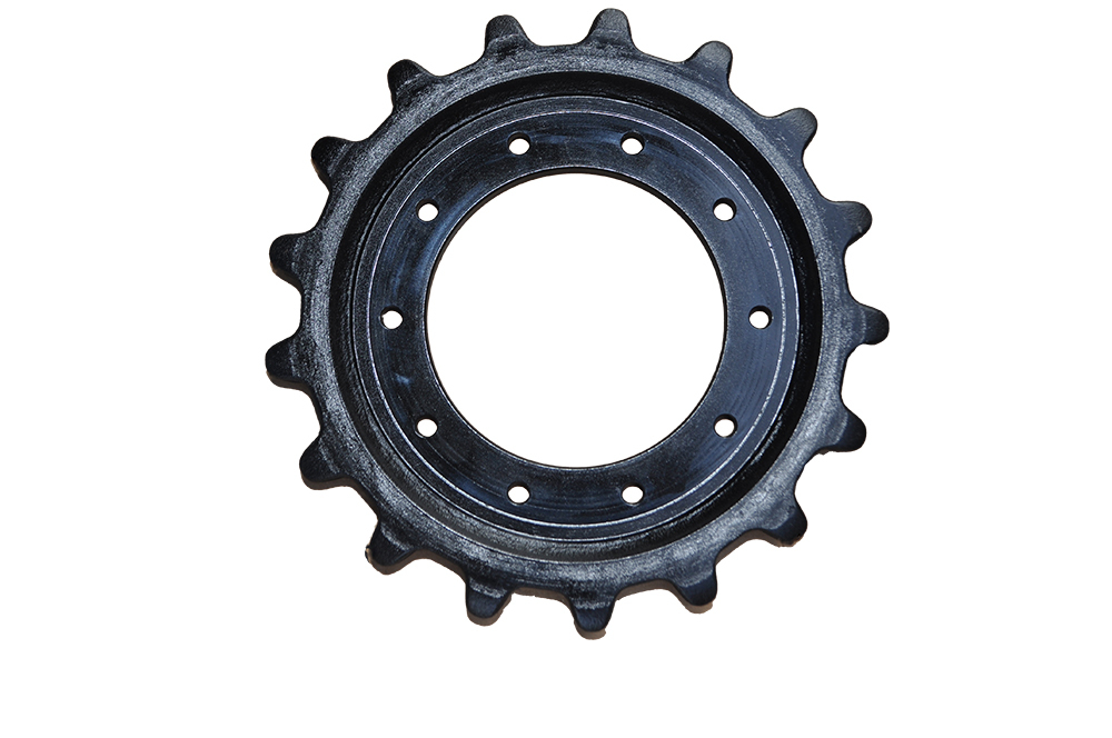 UNDERCARRIAGE SPROCKET (10 BOLT X 17 TEETH) VERIFY SERIAL NUMBER BUT COMMONLY FITS JOHN DEERE CT319 CT323 CT329 CT331 & NEWER CT322 / CT333E / CT333G