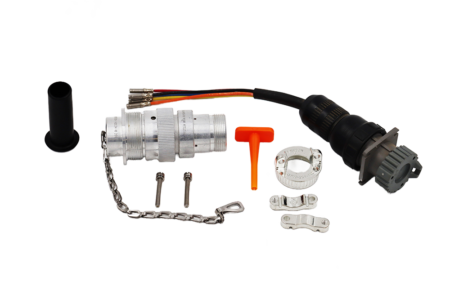 103889 Wire Harness Machine Side 8 pin for Swing Arm Brush Cutter SD S2 Angle Broom WEBREADY 1