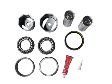 203075 KIT brush cutter bearing replacement kit full straight spindle web 1