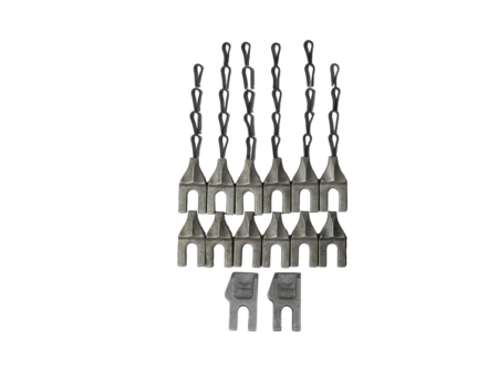 205005 KIT DC14 auger tooth dirt 42 in cast head web 1