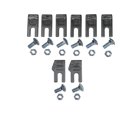 205045 KIT HF8 auger tooth kit hard face 24 in fab head web 1
