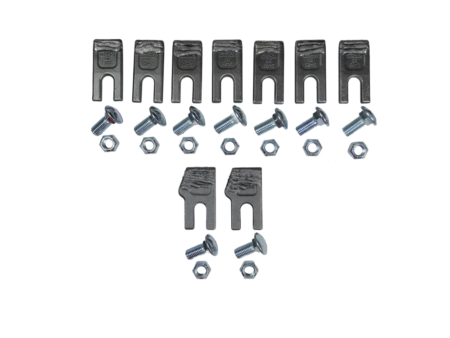 205045 KIT HF9 auger tooth kit hard face 30 in fab head web 1