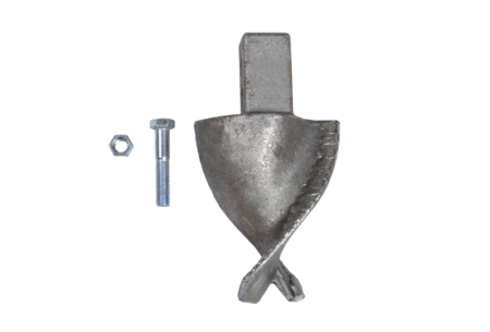 205047 KIT auger fishtail point hardfaced 6in up web 1