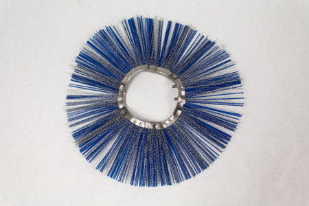 216864 Blue Diamond Broom Wafer 6 375 in x 18 in Poly Steel Convoluted WEBREADY 1