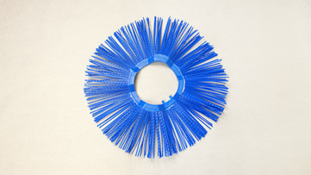 616009 Broom Wafer 8x26 universal poly convoluted four wave webready