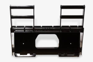 114030 Pallet Fork Walk Through Frame 50 in Wide Class 3 Backhoe Style SS Mount WEBREADY 3