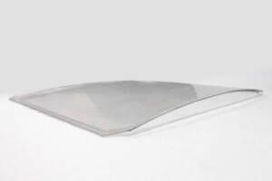 203295 0125 EX Safety Window Front Upper 0 5 in with Milled Edge Insert Fits John Deere 130 WEBREADY 2