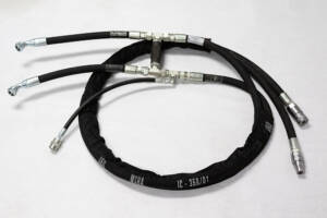 203470 SD 72 in S2 Brush Cutter Machine Side Hose Set Includes Couplers H Valve WEBREADY 3