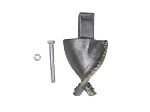 205065 KIT auger fishtail point chunky carbide 6in up web 1