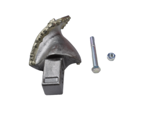 205065 KIT auger fishtail point chunky carbide 6in up web 3