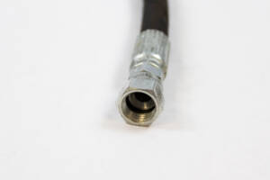 206357 0 375 Grapple ED T Branch to Cylinder Hose Short Fits 72 in 78 in 84 in 0 375 in Cylinder Ports WEBREADY 2