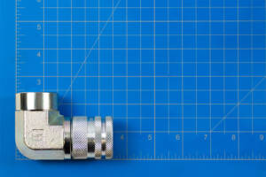 224015 Coupler Female Flat Face 0 5 in O Ring Thread with 90 Degree Angle WEBREADY 4