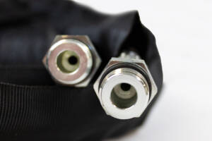 232715 Power Rake SD 3 Point Hitch Hose Set for Hydraulic Angle 84 in Long Req 0 5 in Orb Couplers WEBREADY 2