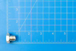 295005 M04 BSPP Hydraulic Hex Plug Fitting Male 4 BSPP WEBREADY 1