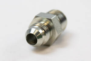 295010 M06 JIC M06 NPT Hydraulic Straight Fitting Male 6 JIC x Male 6 Pipe Thread WEBREADY 2