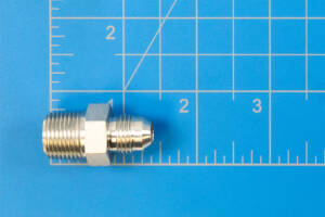 295010 M06 JIC M06 NPT Hydraulic Straight Fitting Male 6 JIC x Male 6 Pipe Thread WEBREADY 4
