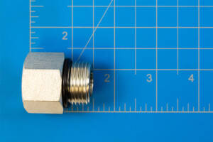 295010 M12 ORB F06 NPT Hydraulic Straight Fitting Male 12 Oring Boss to Female 6 0 375 in Pipe Thread WEBREADY 1
