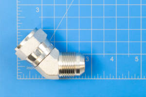 295020 M12 JIC F12 JIC Hydraulic 45 Degree Fitting Male 12 JIC x Female 12 JIC WEBREADY 1
