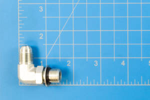 295030 M06 ORB M06 JIC Hydraulic 90 Degree Fitting Male 6 Oring Boss x Male 6 JIC WEBREADY 1