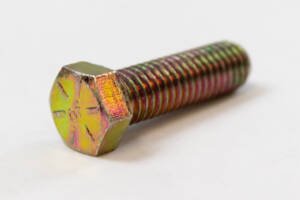299450 0 4375 14 x 1 5 Bolt Hex Grade 8 Zinc Yellow Chromate Plated WEBREADY 3