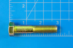 299474 0 5 13 x 2 5 Bolt Hex Head Grade 8 Zinc Yellow Chromate Plated WEBREADY 1