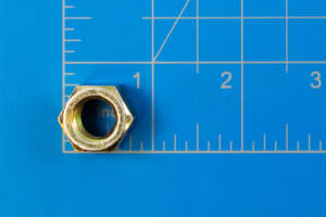 299574 0 5 13 Nut Hex Grade 8 Zinc Yellow Chromated Plated WEBREADY 1