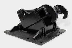 800023 Bobcat E26 E32 E35 E42 E45 E50 E55 E60 E63 325 328 329 331 334 335 337 341 425 428 430 435 Quick X Change Mount on 18x19 Plate WEBREADY 1
